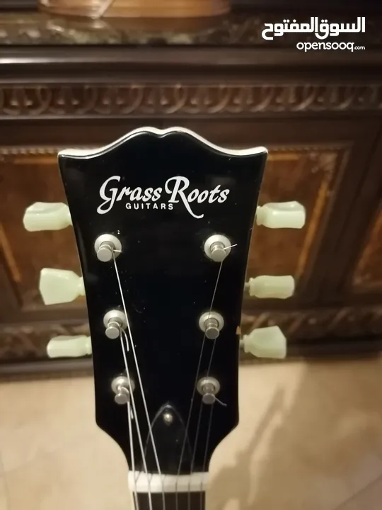 Grass roots electric guitar