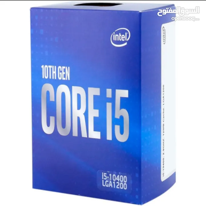 SPU CORE i5 intel 12400f معالج اي فايف جيل الثاني عشر  يأتي بدقة تصنيع 14 نانومتر وبمعمارية 64 بت