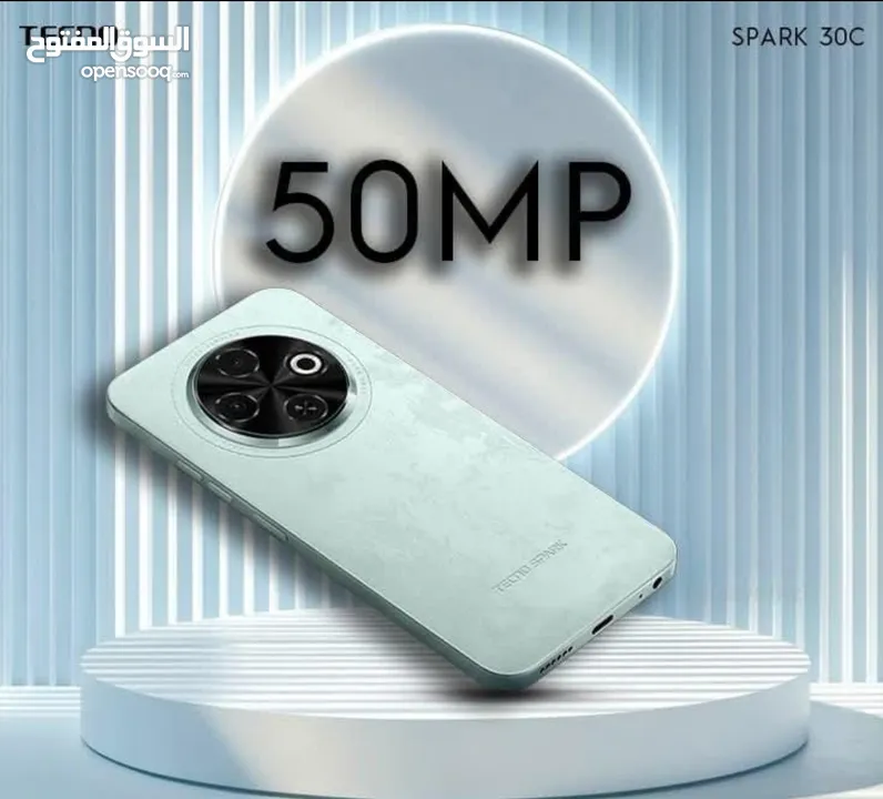 موبايل TECNO SPARK 30C  رام 8 / ذاكرة 128 / كاميرا 50MP بسعر ناااار