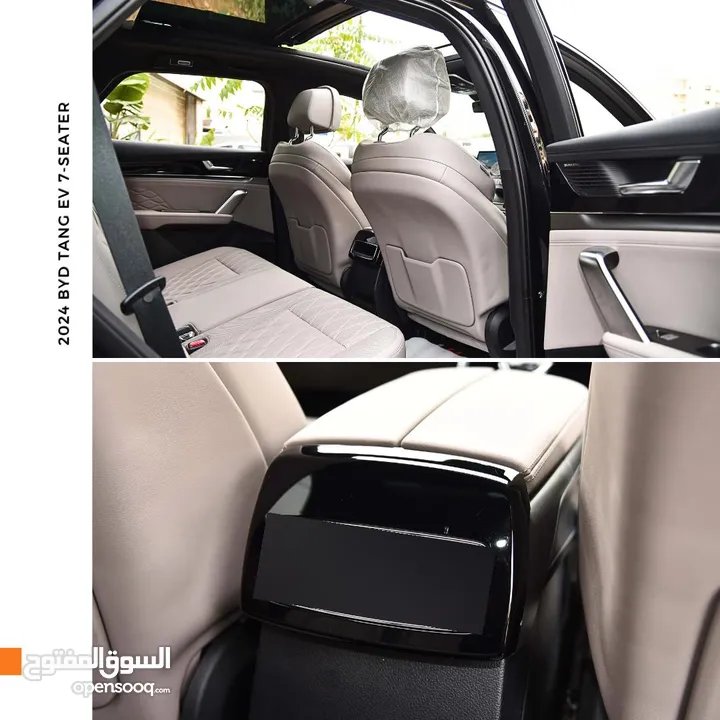 بي واي دي تانج كهربائية بالكامل 7 مقاعد 2024 BYD Tang EV 7-Seater