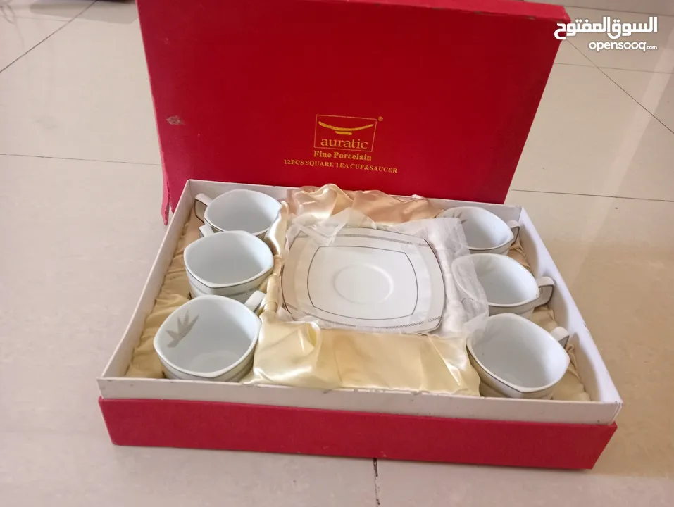 auratic tea cup set