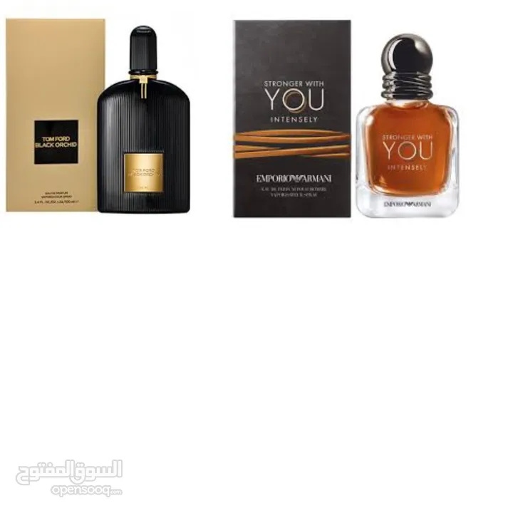 Tom Ford black orchid and Armani stronger with you intensely