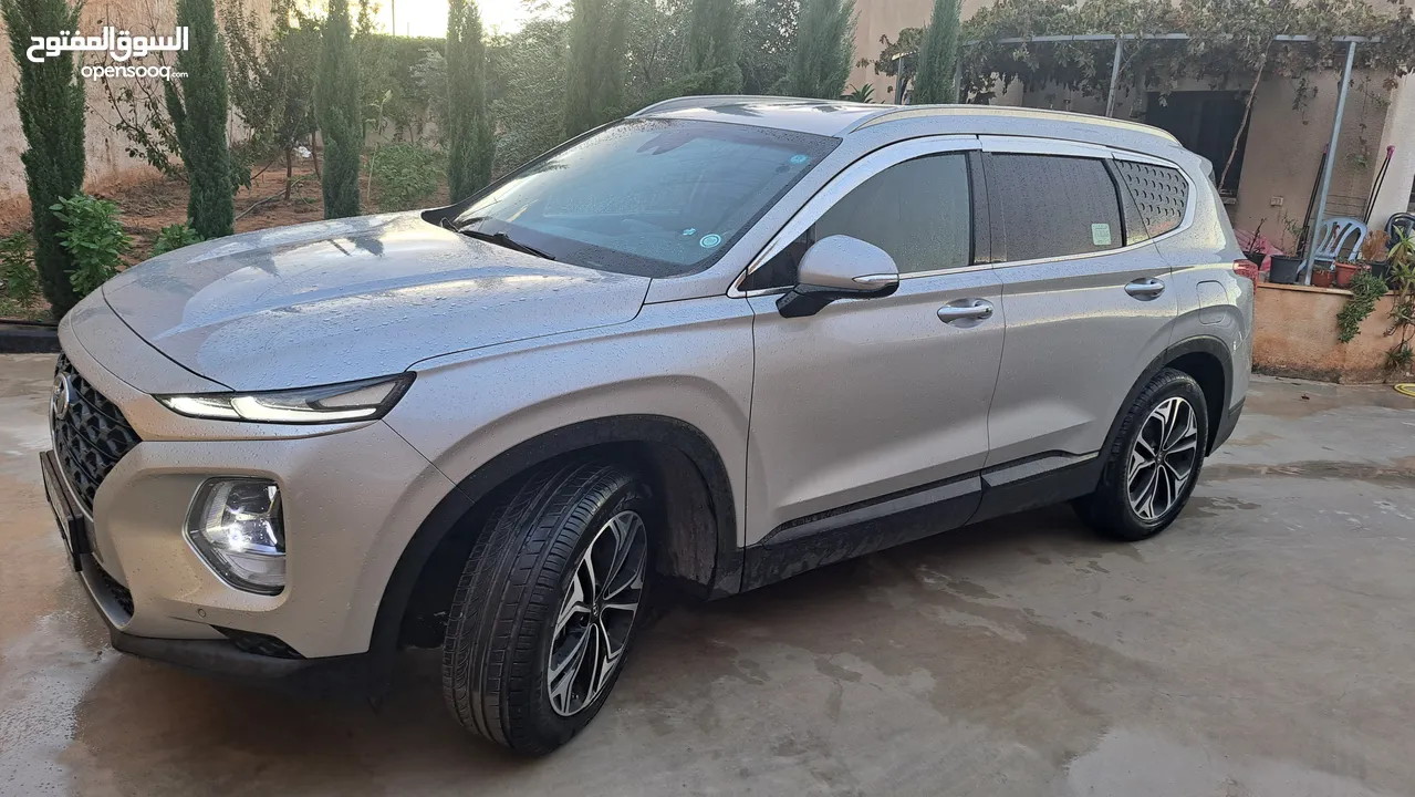 عررض مغرري عالكاش هونداي سنتافيه 2020 فل فل بدون فتحه 4×4 هوك مرخص يد اوولا