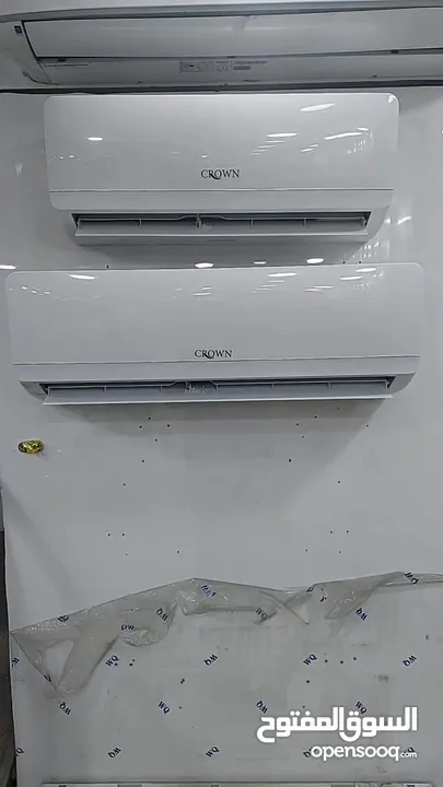 مكيف سعرررر حرررق مكيف كراون من اوكس أعلى توفير A+++  مكيف حامي بارد تمديدات نحاس بالكامل شامل تركيب
