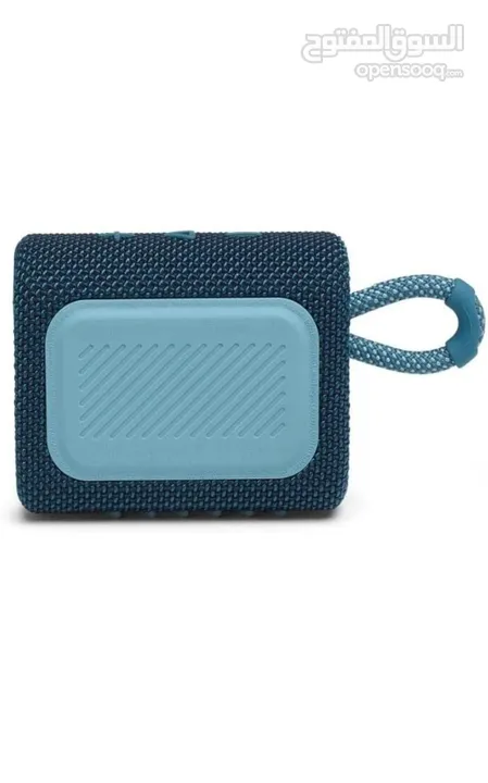 JBL GO 3 Portable Waterproof Bluetooth Speaker - Blue-Small