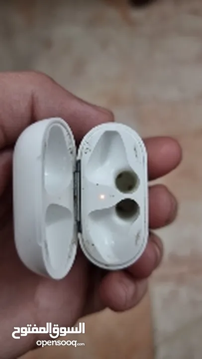 علبة سماعة airpods الجيل الاول اصلية