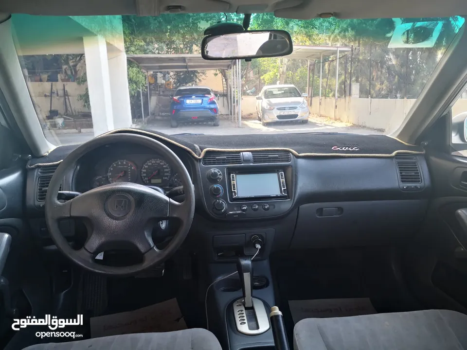 هوندا سيفك 2003 اوتوماتيك بحالة ممتازة قابلة للبدل