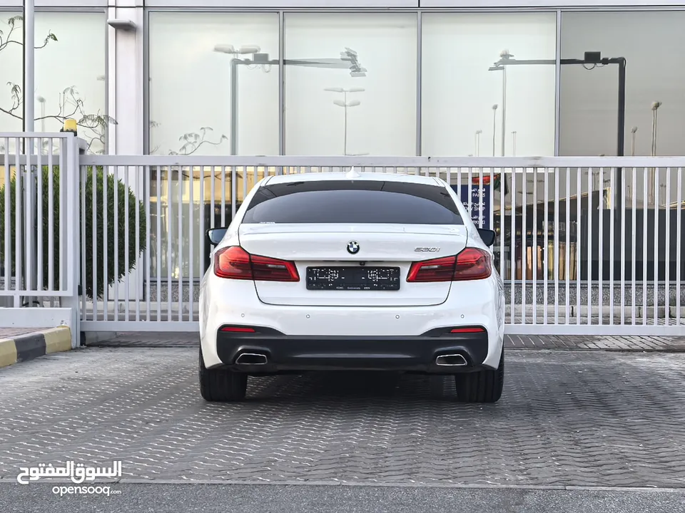 BMW 5 Series Sedan 530i - M-Kit - 2018, GCC - Full services At agency