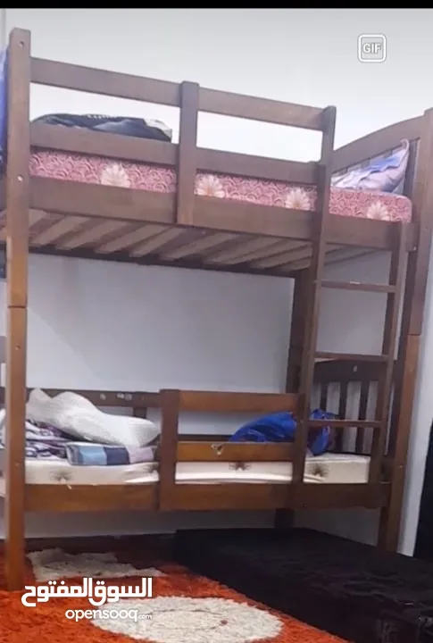 سرير اطفال دورين للبيع