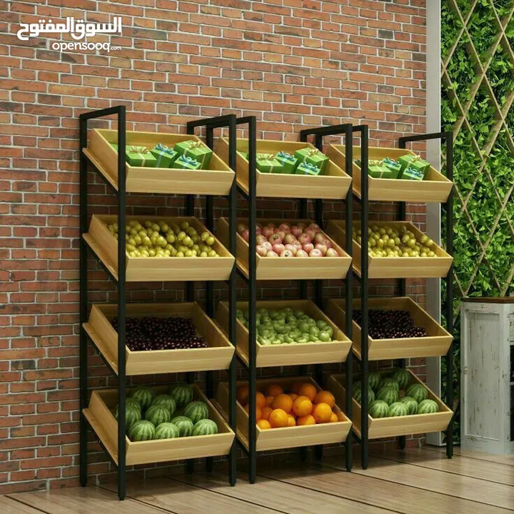 تجهيز محلات الخضار والفواكه