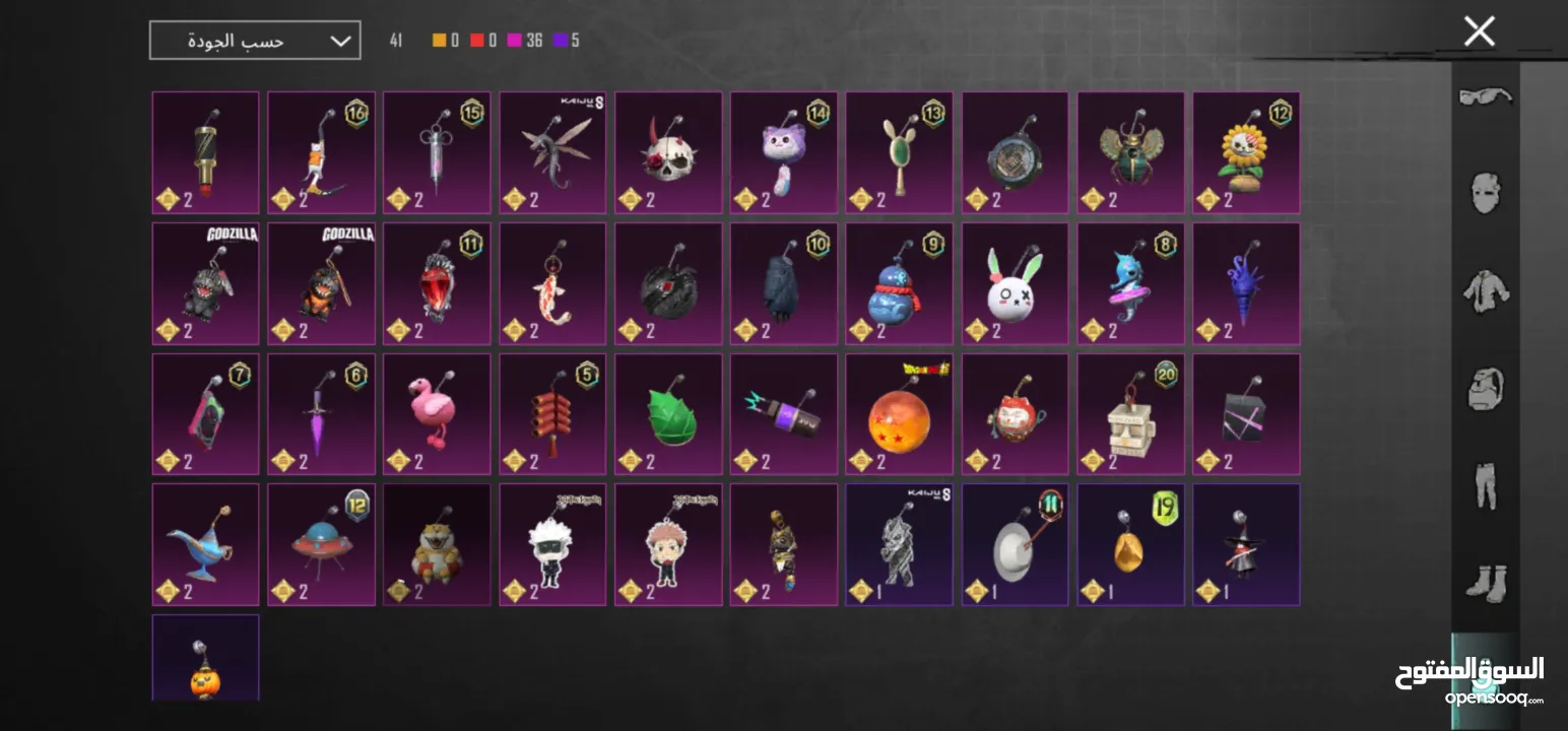 حساب ببجي جميل 4 سنين