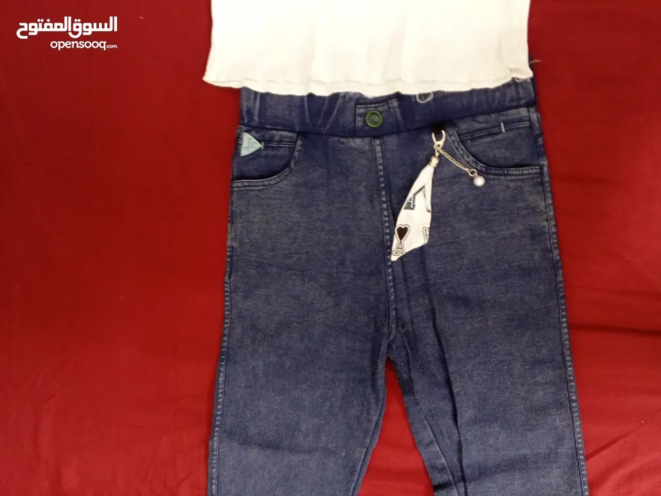 ملابس مستعملة لطفلة واحدة العمر من 8-10 سنوات  أغلبهم من شي ان . ورد تاج وهم بحالة ممتازة .