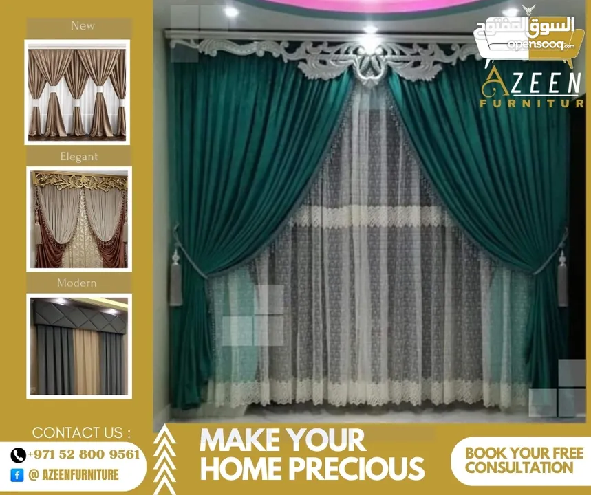 Sofa Upholstery and Curtains Service