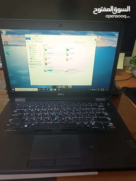 Dell Latitude E7470 , finger print lock