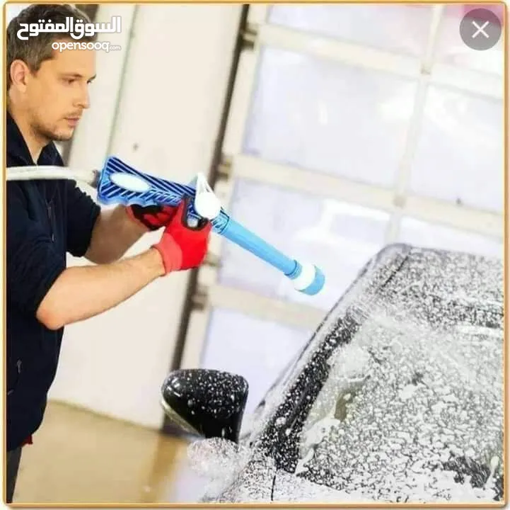 رشاش مياه و مضخة مياة EZ Jet Water Cannon يغسل وينظف السيارات و المنازل من الداخل والخارج والسلالم