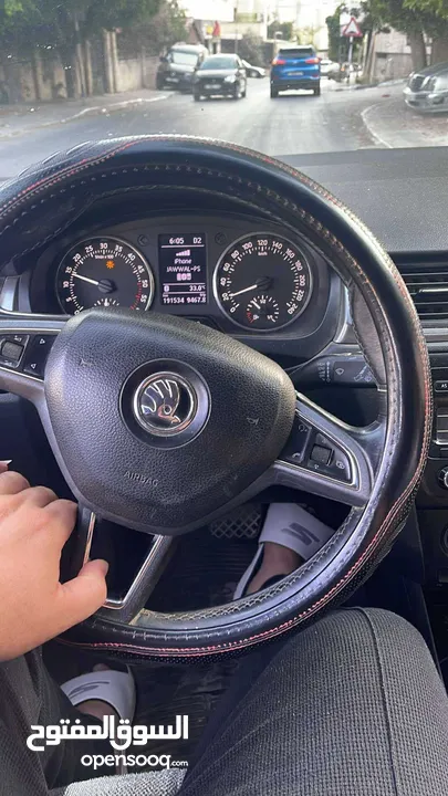 سكودا سبيس باك 14 عل حرق