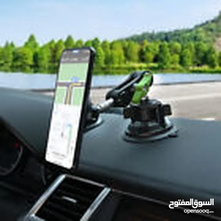 Lanparte RBA-M01 Magsafe Strong Magnetic Phone Holder with Suction Cup Mount