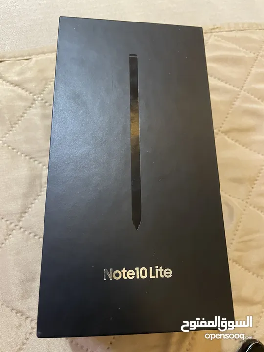 Note 10 Lite للبيع لون اسود