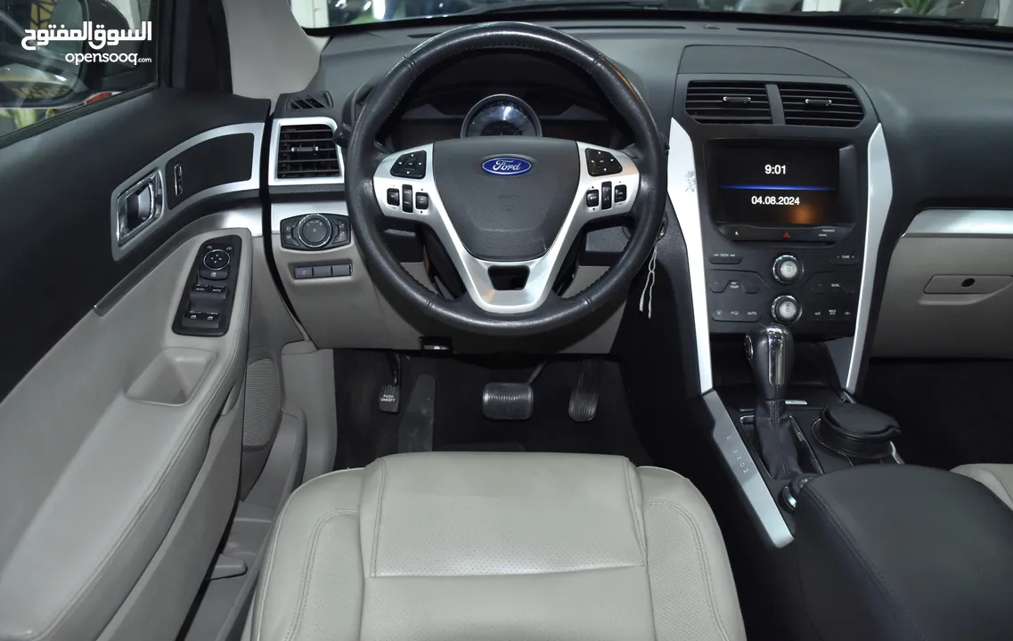 Ford Explorer XLT 4WD ( 2015 Model ) in Black Color GCC Specs