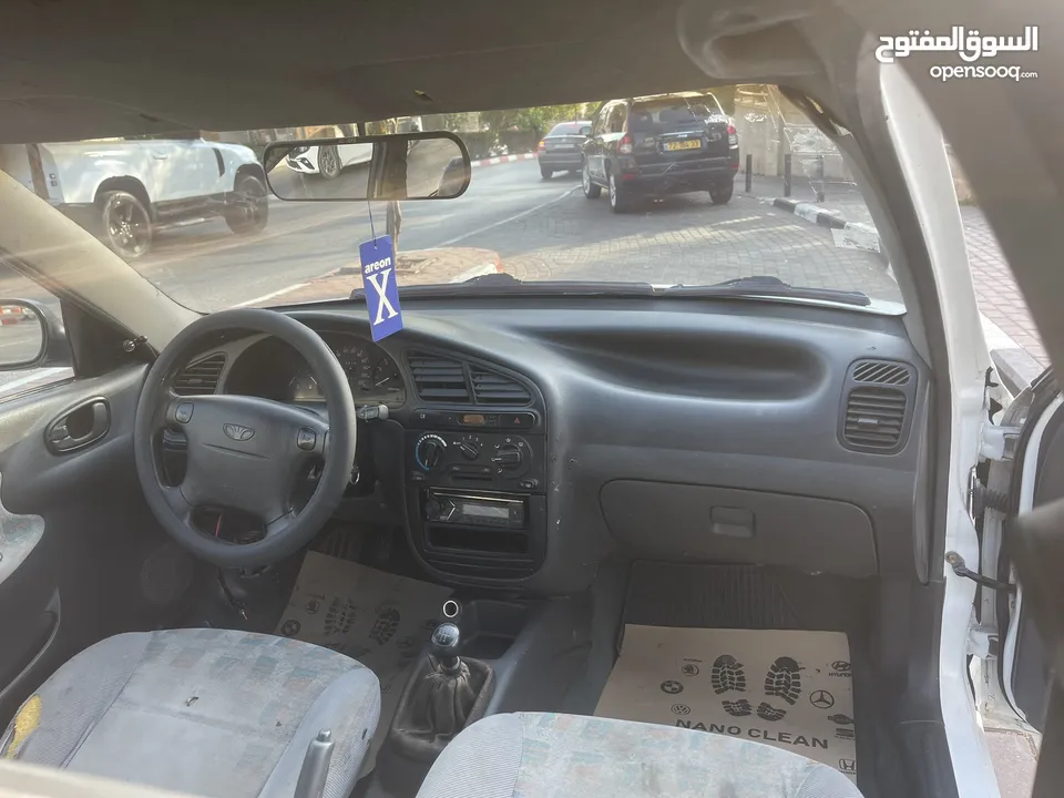 دايو لانوس بحالة الوكالة افحص وين بدك ترخيص تامين الدفع فقط كاس وتنازل مباشرة