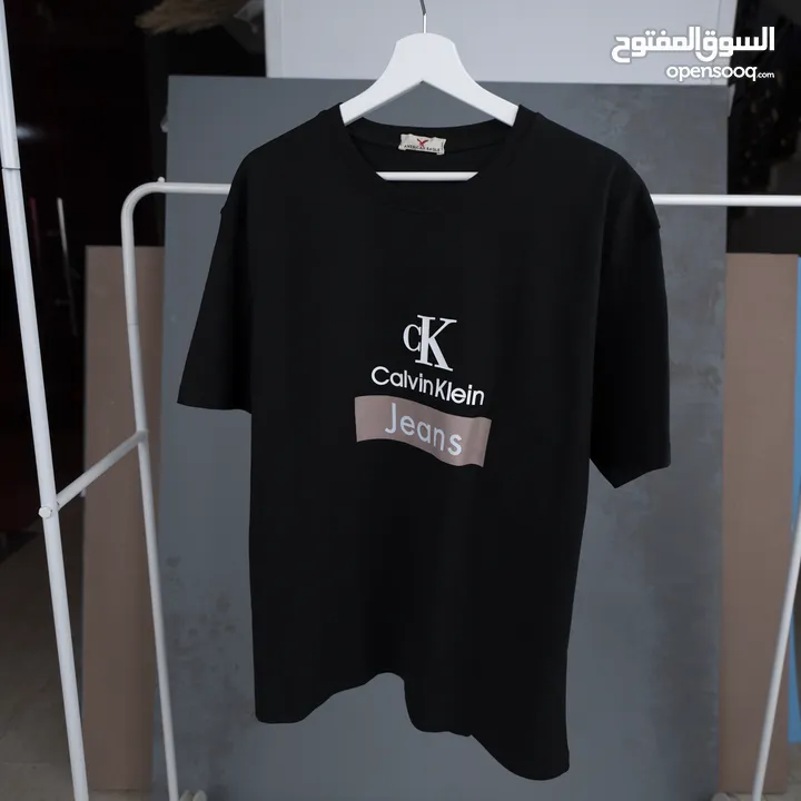 تيشرت Calvin Klein بوليفار أوفر سايز قطن 100%
