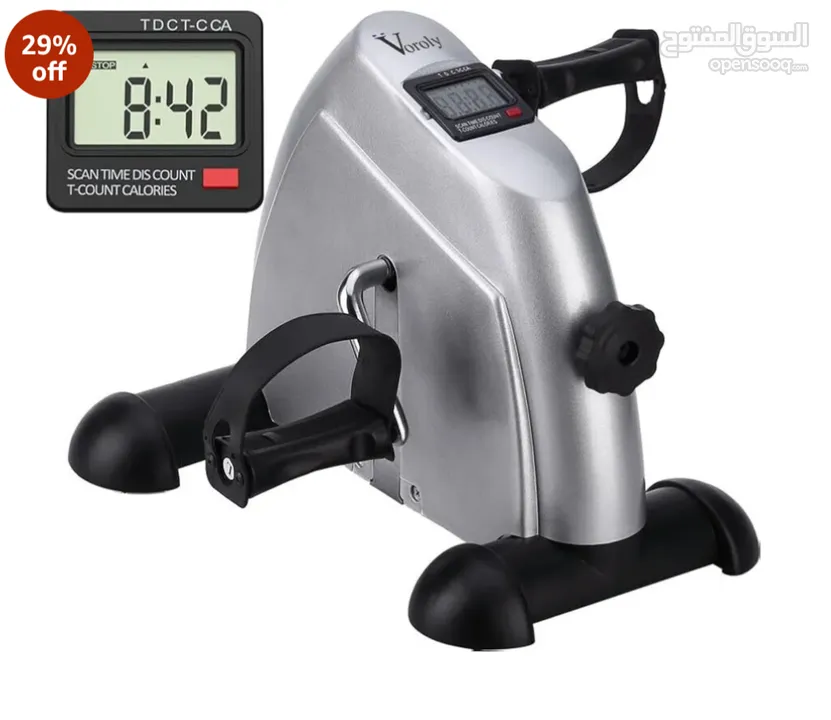 New Arrival MINI PEDAL EXERCISE BIKE  With Safety Fastening Strip  دراجة تمرين جديدة ذات دواسة صغيرة