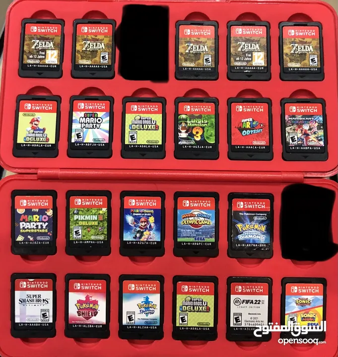 أشرطة ألعاب ننتندو سويتش - Nintendo Switch Games