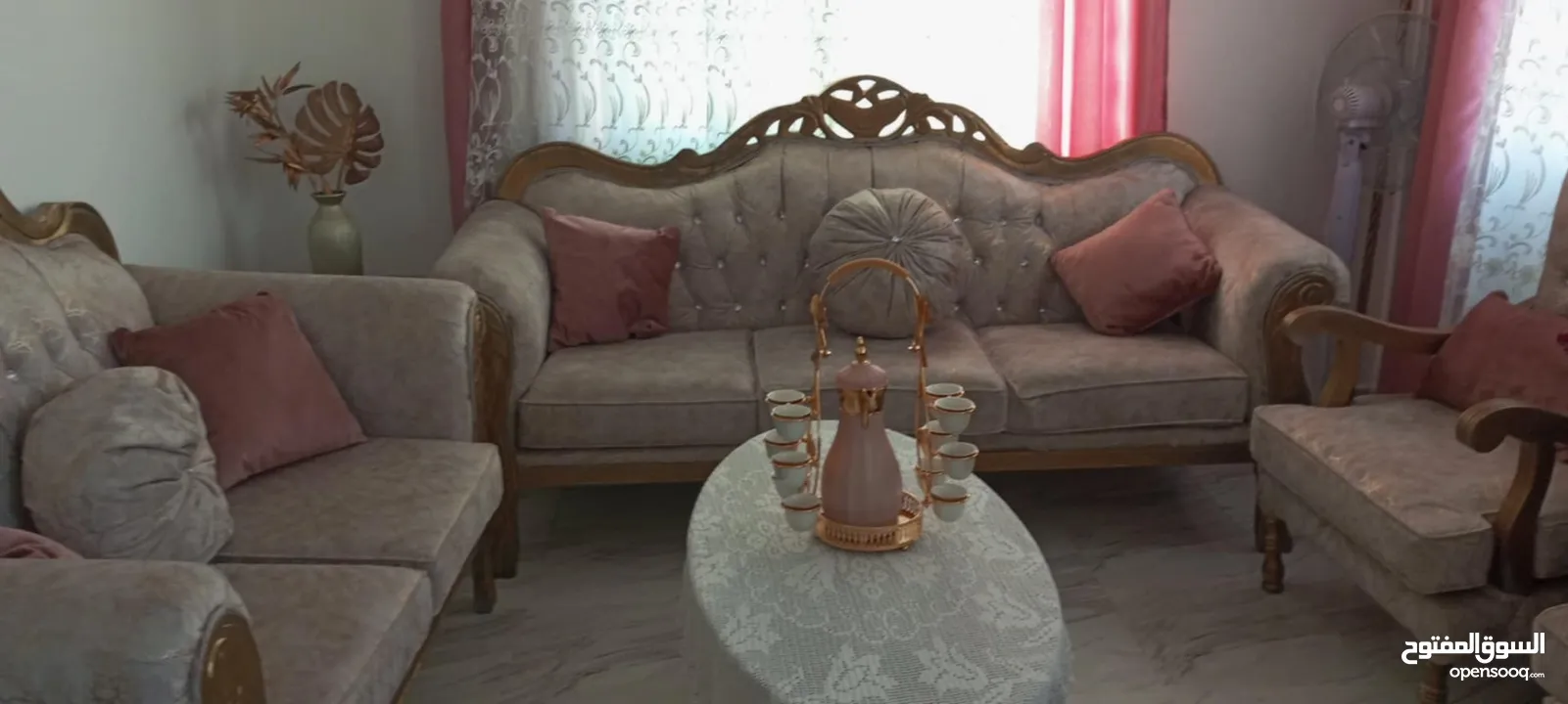 كنب مع برادي 3 شبابيك بسعر نار