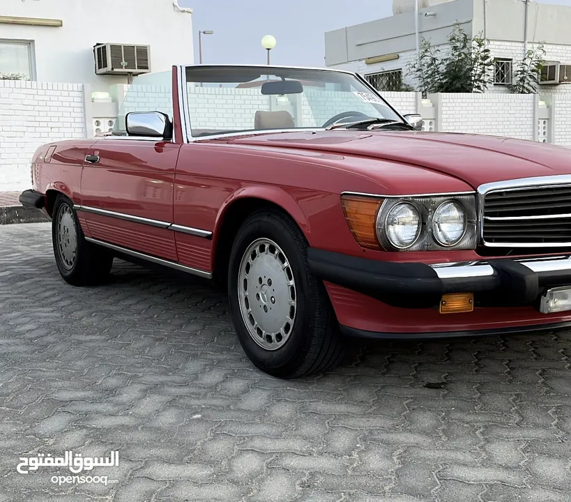 مرسيدي SL560 مودبل 1987