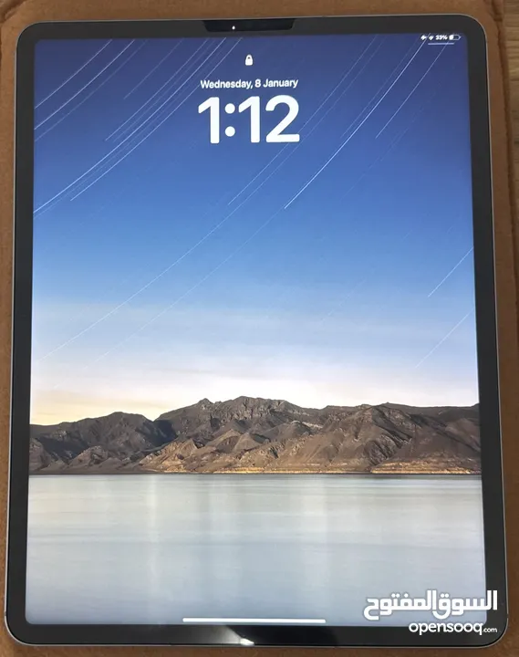 ايباد برو ام2 الجيل السادس 12.9" وايفاي + شريحة. ‏iPad pro m2 6th gen 12.9" WiFi + Cellular.