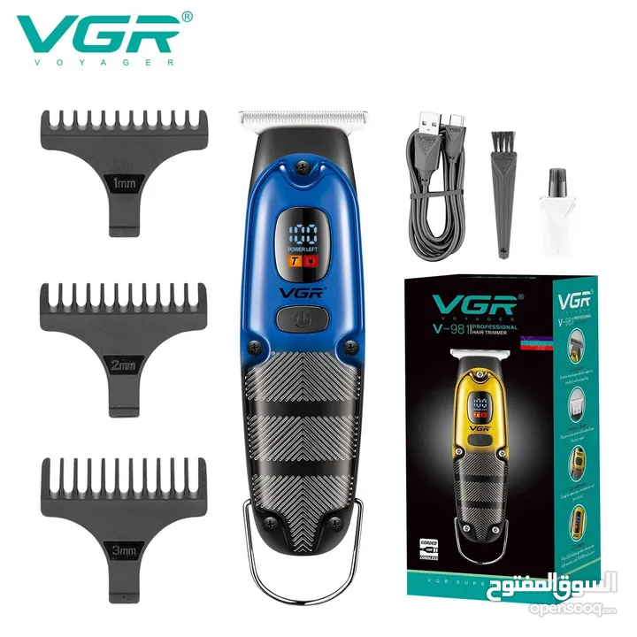 ماكينه الحلاقه الاحترافيه زيرو VGR V- 981 تيربو ماكنه حلاقه شعر راس حلاقة شعر راس لحيه دقن