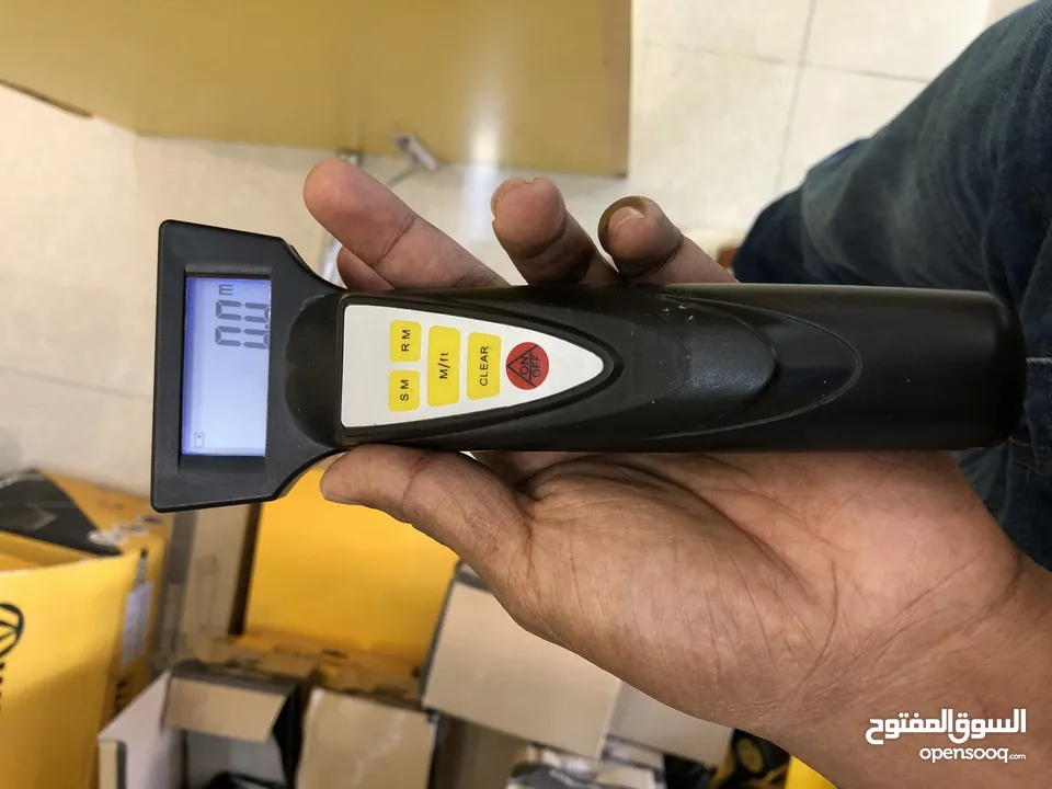 Measuring wheel with digital display