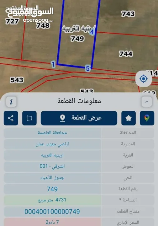 ارض زراعيه خاضعه للتنطيم قريبا مميزه للبيع