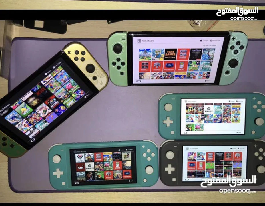 متخصصون بيع/تعديل الننتندو سويتش في الأردن Nintendo Switch modded + ألعاب مجانية