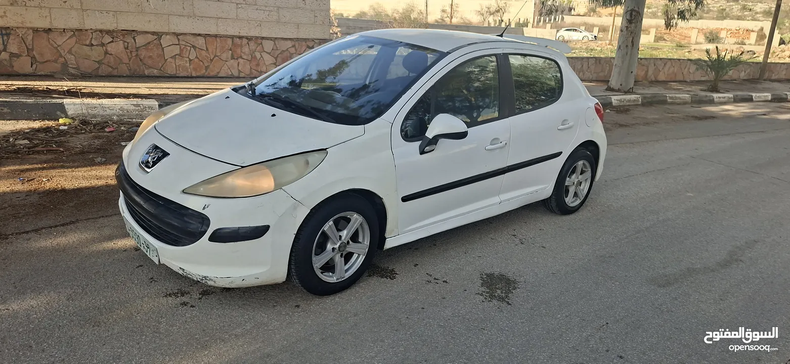 بيجو 207 مش 206موديل 2008-اتومتيك -ماتور 1600اصل برايفت فحص الف وسعر محرقة كاش نظيفة من الاخر