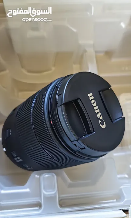 عدسة  CANON الشاملة 18 135 nano usm  مع stbilizer جديدة  وبسعر مناسب