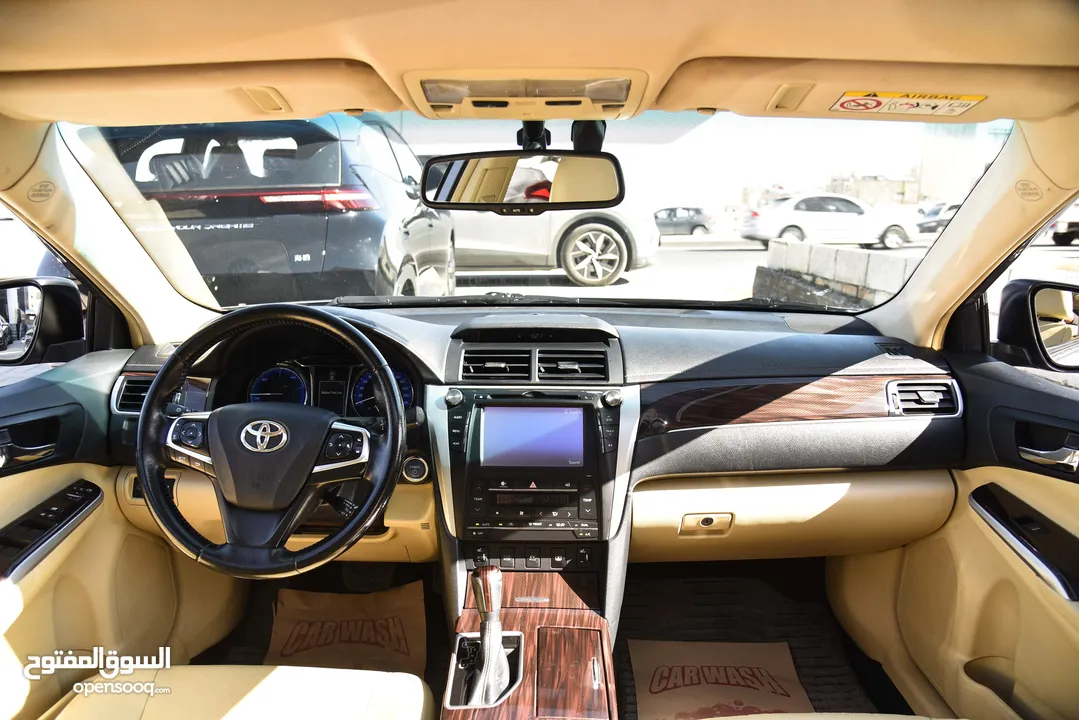 تويوتا كامري هايبرد بحالة الشركة Toyota Camry Hybrid 2017
