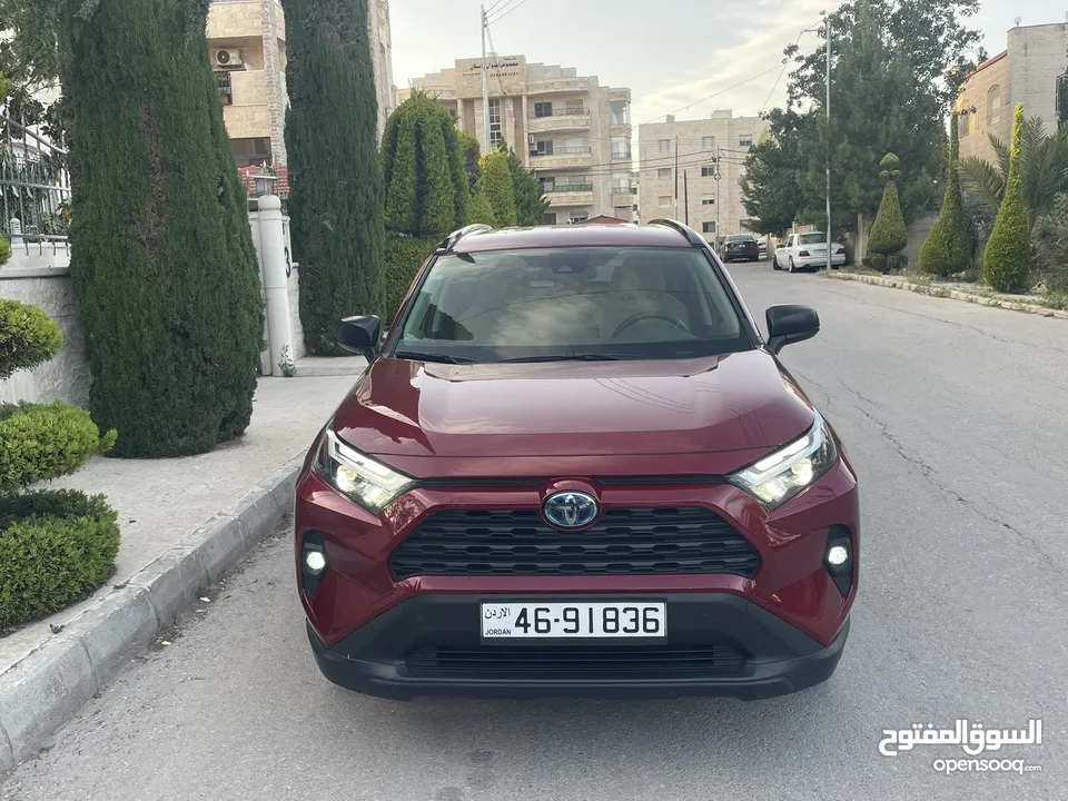 تويوتا راف فور 2024 فحص كامل مرفق بالصور جمرك جديد لون خمري مميز داخليه أوف وايت كاش وأقساط