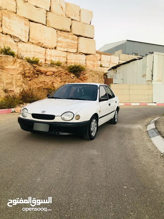 تويوتا كورولا مديل 99 جير تومات  متور 1.6  فحص ممتاز