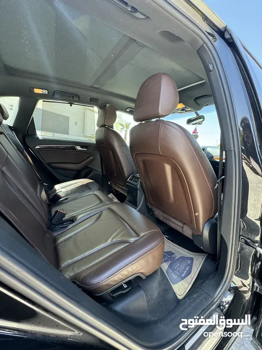 Audi Q5 2014 بحاله الوكاله صيانه الوكاله ممشى قليل