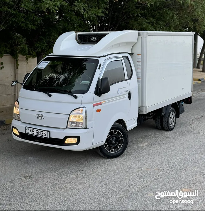 دفعه تبدأ 3000 (قابل للبدل )هيونداي بورتر ثلاجه 2020 فحص كامل فل كامل وأرد كوري جمرك جديد