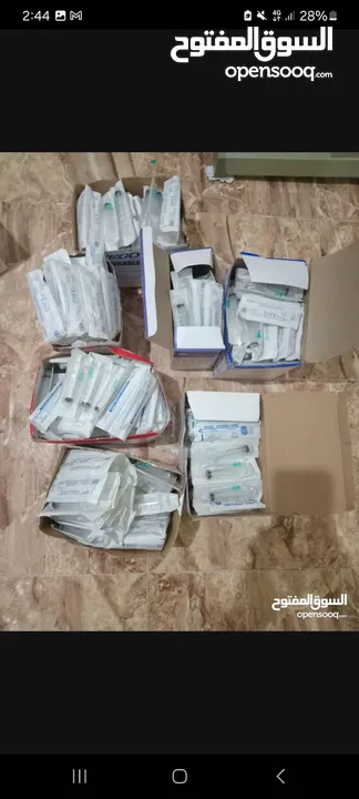 شروة اجهزة سكري بدون شرائح وكمامات وسرنجات