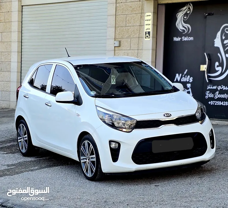 kia morning فل اضافات ما عدى فتحة