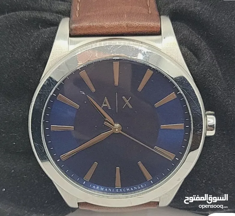 ساعة Armani exchange Ax(AX2324)اصليةجديدة تقريبا و السعر ااقل من اي حتة تانية !! لسرعة البيع.