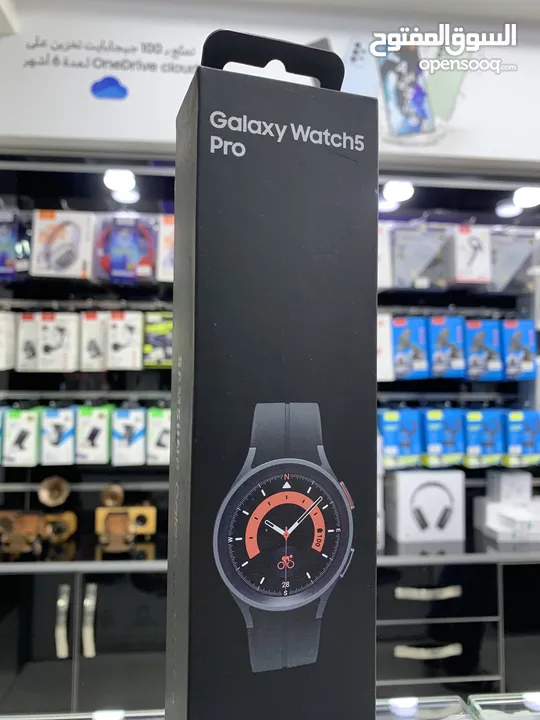Samsung Watch 5 Pro (45mm) ساعةً سامسونج الذكية واتش 5 برو قياس 45مم