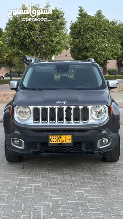 جيب رينيجد 2016 ليميتد 4*4 للبيع. Jeep renegade 2016 4*4 for sale.