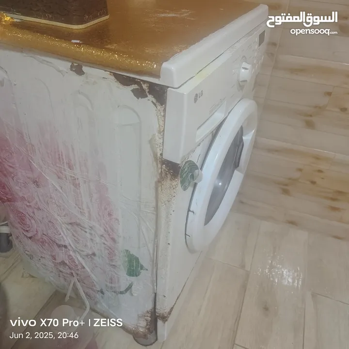 غساله ال جي وغساله جينرال ديلوكس