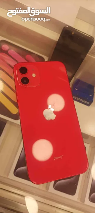 iPhone 12 (Red) 64GB للبيع بحالة الوكاله