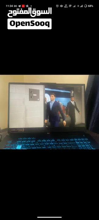 ASUS TUFF F17 SLIGHTLY USED, MINT CONDITION, NO SINGLE SCRATCH- 16 gb ram, 4gb graphics, i5 process,