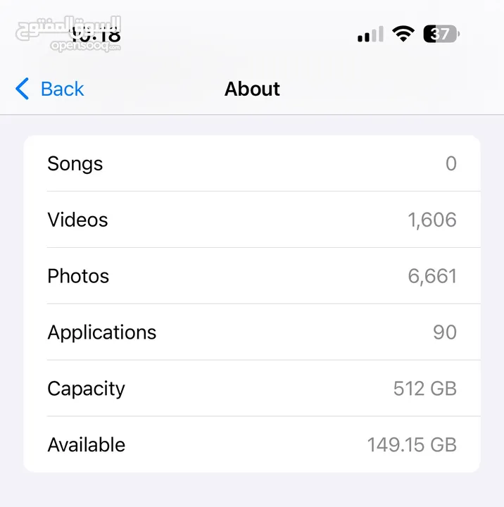 Iphone 14 Pro Max 512 Used Like New مستخدم وكالة